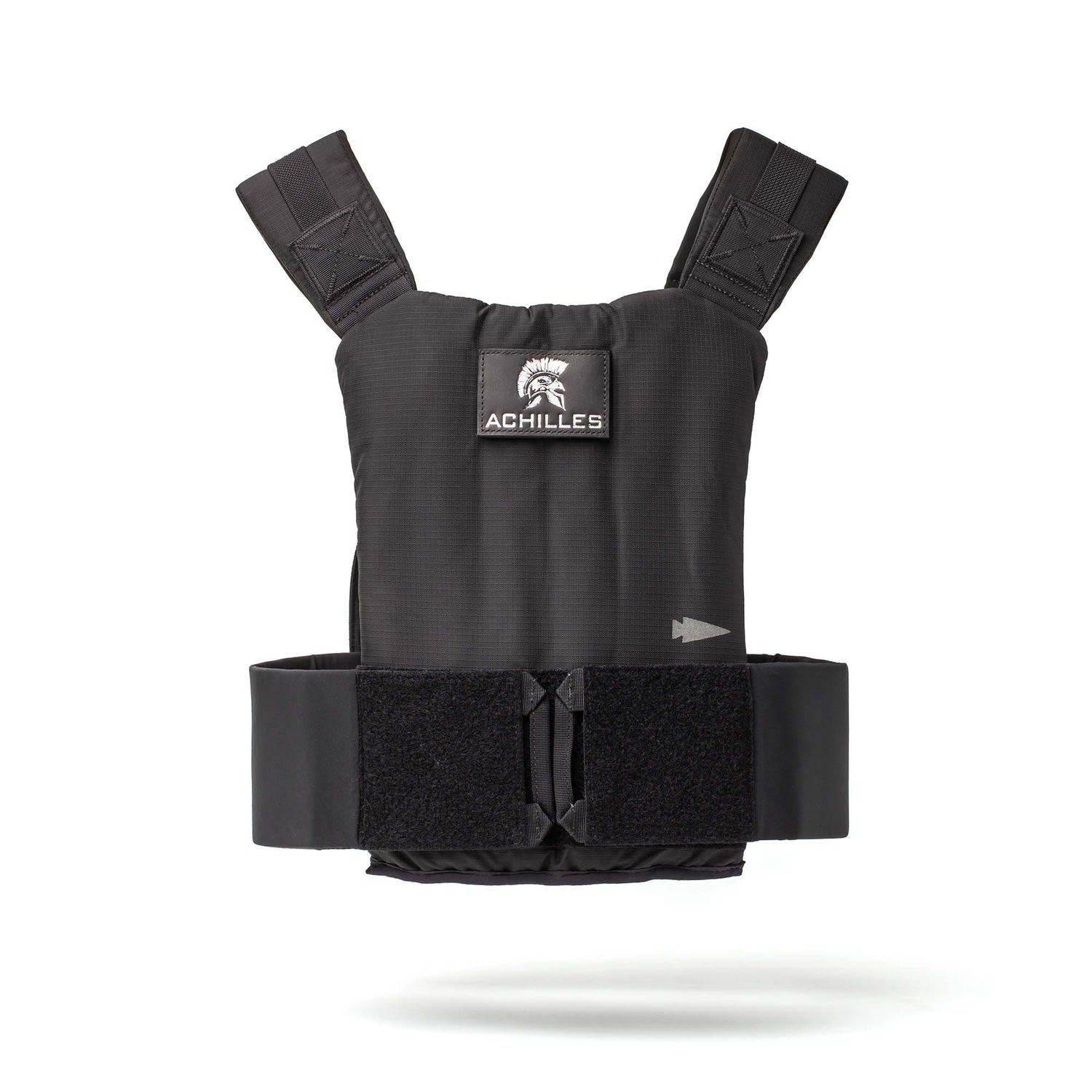 Achilles Vest: Premium black men's vest with