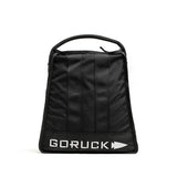 Sand Jerry Can by GORUCK, crafted with Special Forces Grade materials, featuring a top handle and a bold white logo on the front.