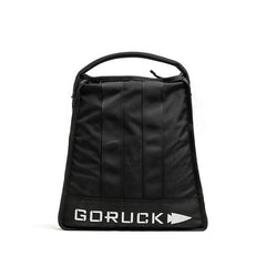 Sand Jerry Can by GORUCK, crafted with Special Forces Grade materials, featuring a top handle and a bold white logo on the front.