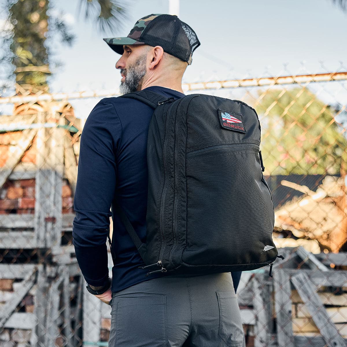 Bullet Ruck Double Compartment - Ripstop Nylon – GORUCK EU