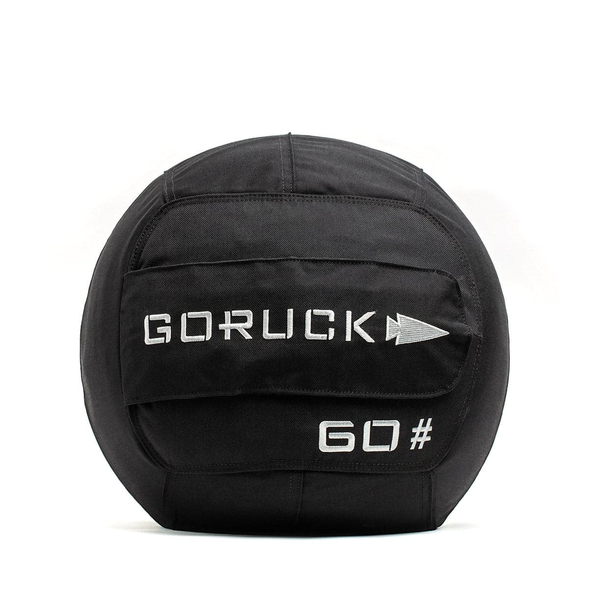 GORUCK 60 pound black ruck training sandbag for strength and fitness workouts