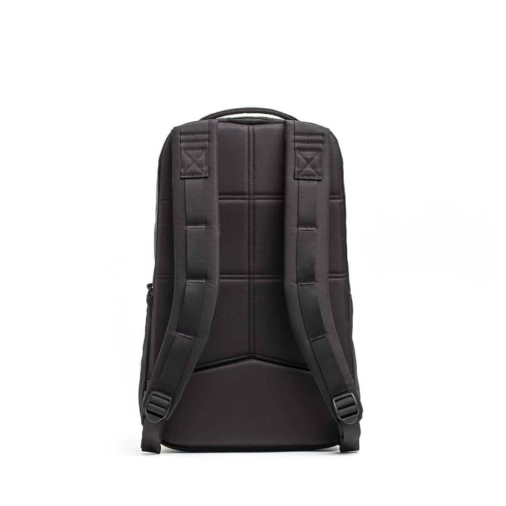 GORUCK black rucksack with padded straps, durable back panel, minimalist design