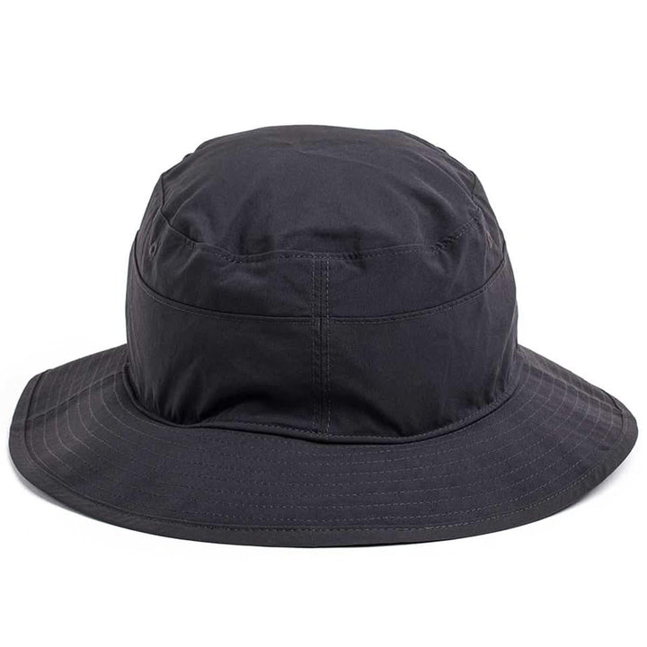 GORUCK black boonie hat with wide brim, rugged outdoor rucking gear