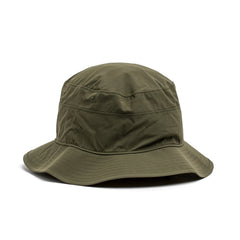 Ranger green tactical boonie hat with wide brim, shown on white background, GORUCK gear