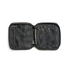 The GORUCK GR2 Field Pocket, made from tough 1000D Cordura, is shown open on a white background with mesh pockets and an empty interior.