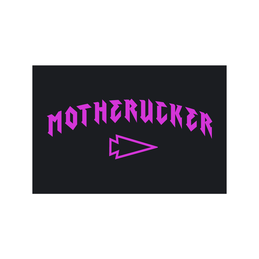 The words "Normandy Event Weekend" in bold, angular pink font above a pink arrow on a black background—a striking design inspired by the toughness of an 82nd Airborne Division GORUCK event.