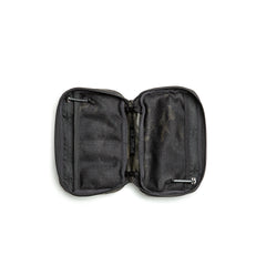 GORUCK GR1 Field Pocket Black Multicam open showing interior mesh pockets for rucking gear