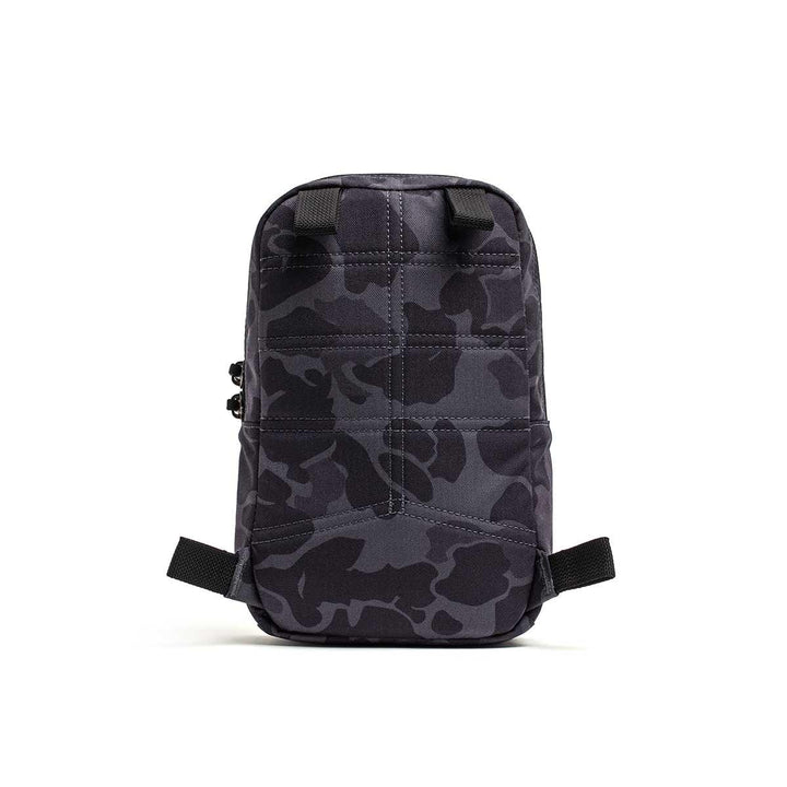 GORUCK black frogskin camo ruck pouch with rugged design on white background