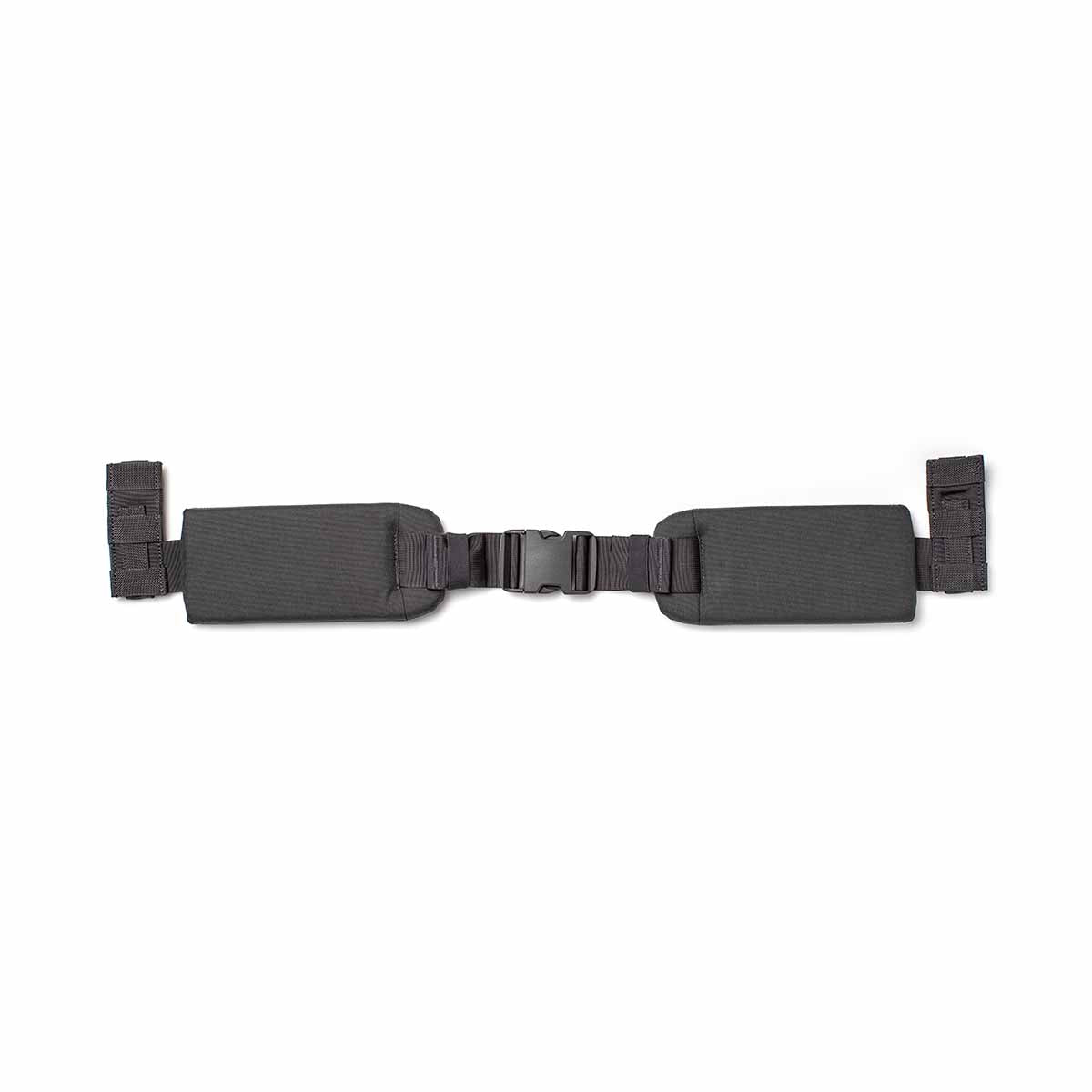 GORUCK padded hip belt in armor grey with buckle and MOLLE attachment, rucking gear