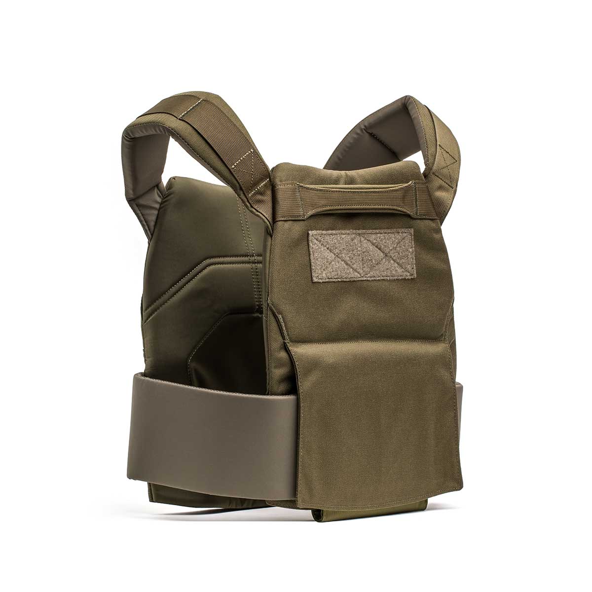 GORUCK Ranger Green rucking weight vest with padded straps and adjustable waistband