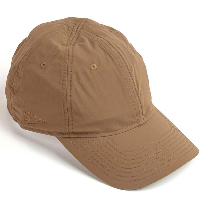 GORUCK coyote brown tactical cap with arrowhead patch, durable rucking gear hat