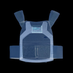 GORUCK tactical plate carrier x-ray view showing durable rucking vest construction