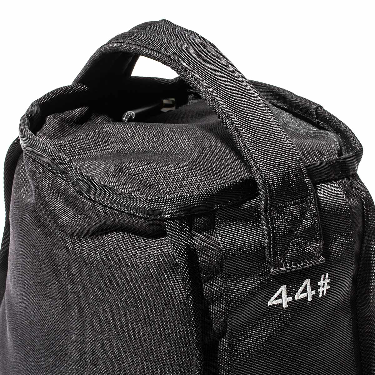 GORUCK Sand Kettlebells feature an endurance design for durability, a top handle, and zipper, and are adorned with the stitched number 