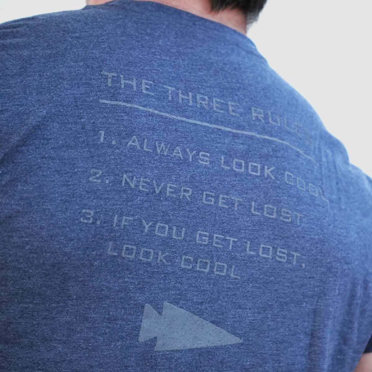 The Three Rules Tee - Tri-Blend by vendor-unknown features 
